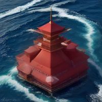 禁漫天堂主编林晓墨的工作照，戴着眼镜专注地审阅漫画资讯内容，背景是满是便利贴的白板，体现深耕内容领域的专业气质